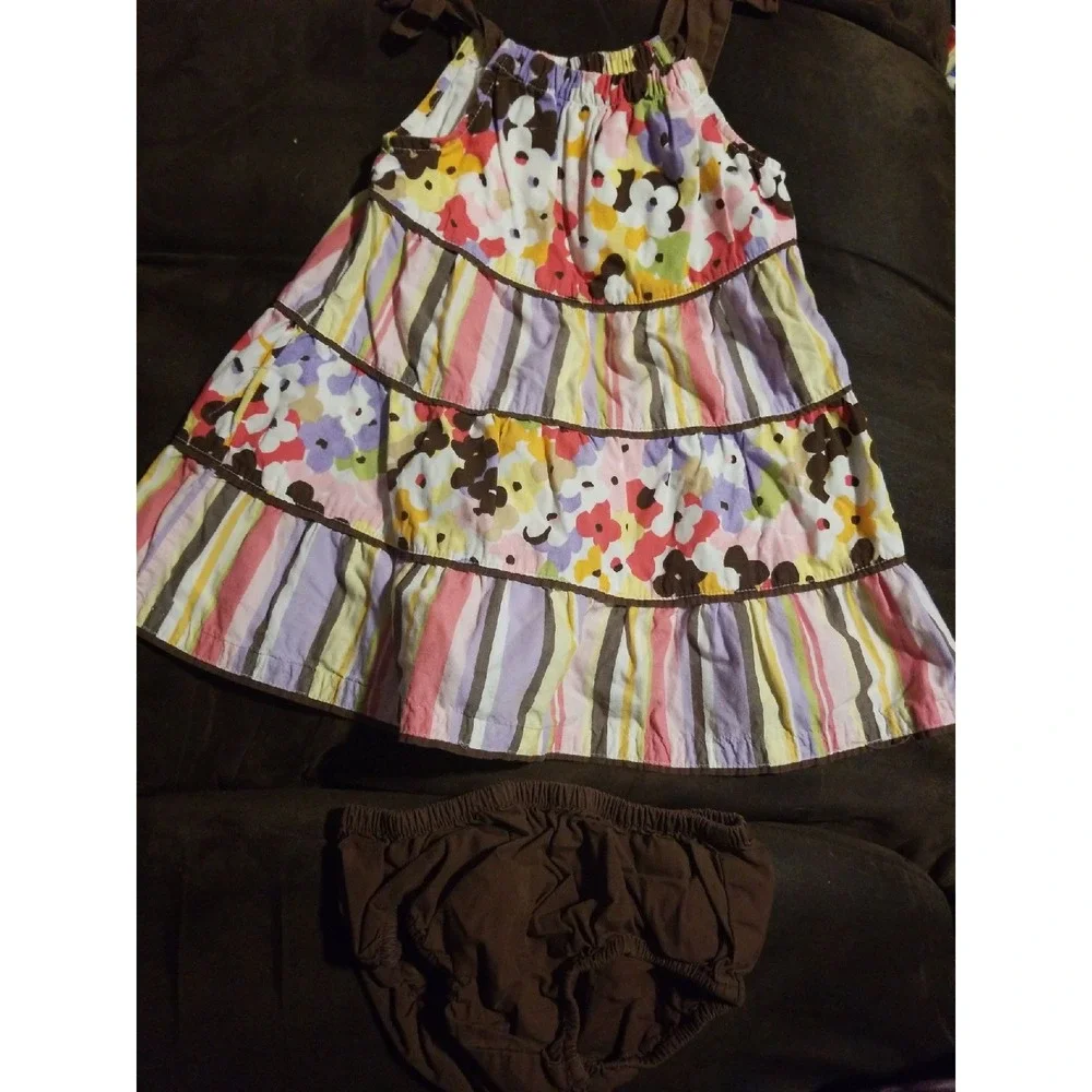 Gymboree glamour safari dress‎ floral 2t